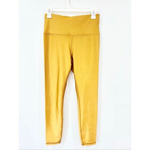 Athleta Elation Shine Tights Gold M - Picture 3 of 8